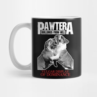 Pawtera // Bulldogs from Hell Heavy Metal Design Mug